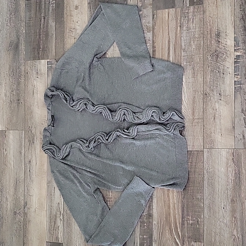 Women's Ruffled Sweater